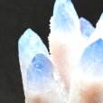 画像3: 【美しいグラデーションで人気色☆】 一点物 水晶クラスター 浄化・調和・冷静・安心・静けさ 481g GHGC6 専用台座付 贈り物にも最適サイズ ギフト 京海堂 (3)