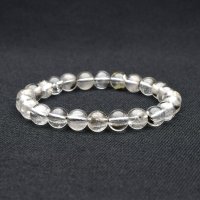 小粒で個性的☆ プラチナルチル【人気のプラチナがこの価格】 7mm 一点物【mise17・12g】ルチルクォーツブレスレット 目標達成・成功・人間関係・精神の安定 プレゼント 贈り物 水晶 浄化発送 ギフト 京海堂