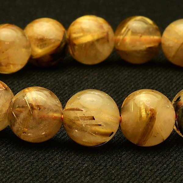 画像6: 【成功の光束】　タイチンルチル 太陽放射ルチル ブレスレット 10mm　一点物【GHB107】ルチルクォーツブレスレット 仕事運 金運 人間関係 成功を掴む 最強ルチル　プレゼント　贈り物　太陽放射　水晶　30g　浄化発送 ギフト　京海堂