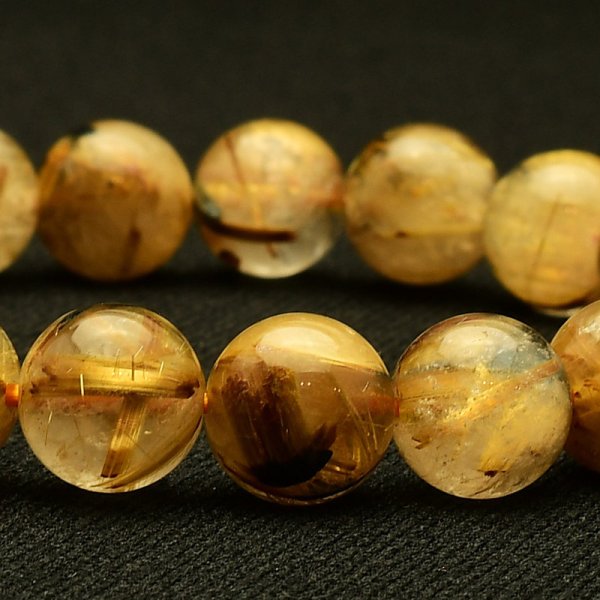 画像4: 【成功への加速！！】　タイチンルチル 太陽放射ルチル ブレスレット 10mm　一点物【GHB108】ルチルクォーツブレスレット 仕事運 金運 人間関係 成功を掴む 最強ルチル　プレゼント　贈り物　太陽放射　水晶　30g　浄化発送 ギフト　京海堂