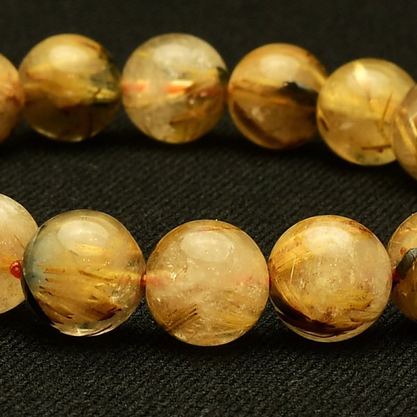 画像5: 【成功の光束】　タイチンルチル 太陽放射ルチル ブレスレット 10mm　一点物【GHB107】ルチルクォーツブレスレット 仕事運 金運 人間関係 成功を掴む 最強ルチル　プレゼント　贈り物　太陽放射　水晶　30g　浄化発送 ギフト　京海堂