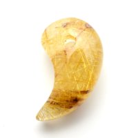 【黄金ルチルの集合体☆】人気 勾玉 ゴールド ルチル クォーツ 一点物【KMr60】お守り効果 力が宿る パワーストーン 勝負運・金運・目標達成 プレゼント 守護石 京海堂