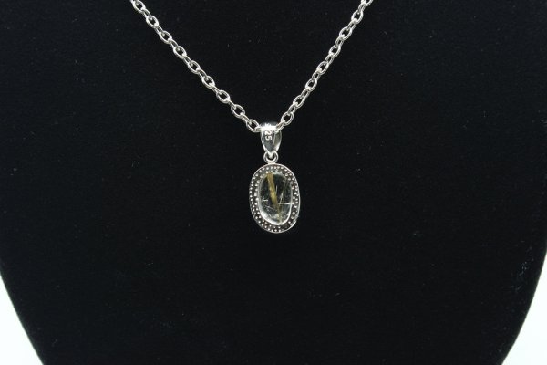 画像8: 黄金針の存在感  一点物  ゴールドタイチンルチル  SV925  ペンダント  KgT27  ケース付  水晶のお守り効果  誕生日  ギフト  贈り物    / 誕プレ 魔除け 運気向上 お揃い クリスマスプレゼント お祝  高品質 / 京海堂