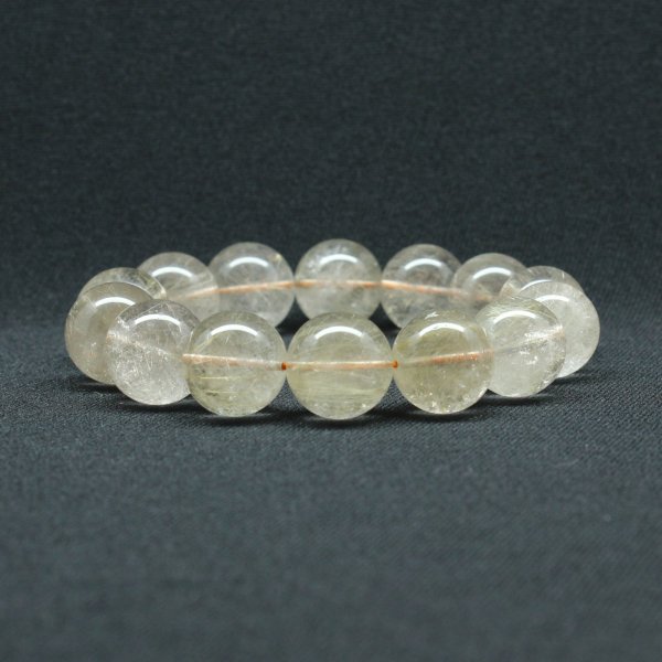 画像6: 綺麗な金針 ゴールドルチル【約16-17mm大玉ブレス】一点物【GHB114】ルチルクォーツブレスレット 無数の針が存在感を放ち地球のパワーを感じる一品 金運上昇 仕事運向上 クリスマスプレゼント 贈り物 水晶 86ｇ 浄化発送 ギフト 京海堂