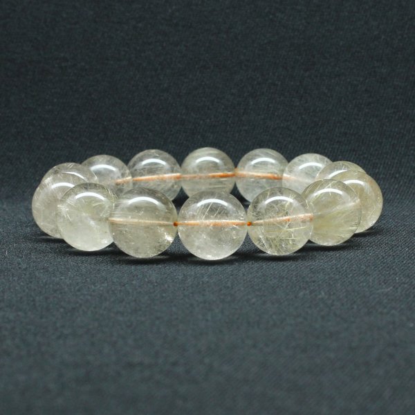 画像8: 綺麗な金針 ゴールドルチル【約16-17mm大玉ブレス】一点物【GHB114】ルチルクォーツブレスレット 無数の針が存在感を放ち地球のパワーを感じる一品 金運上昇 仕事運向上 クリスマスプレゼント 贈り物 水晶 86ｇ 浄化発送 ギフト 京海堂