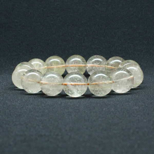 画像7: 綺麗な金針 ゴールドルチル【約16-17mm大玉ブレス】一点物【GHB114】ルチルクォーツブレスレット 無数の針が存在感を放ち地球のパワーを感じる一品 金運上昇 仕事運向上 クリスマスプレゼント 贈り物 水晶 86ｇ 浄化発送 ギフト 京海堂