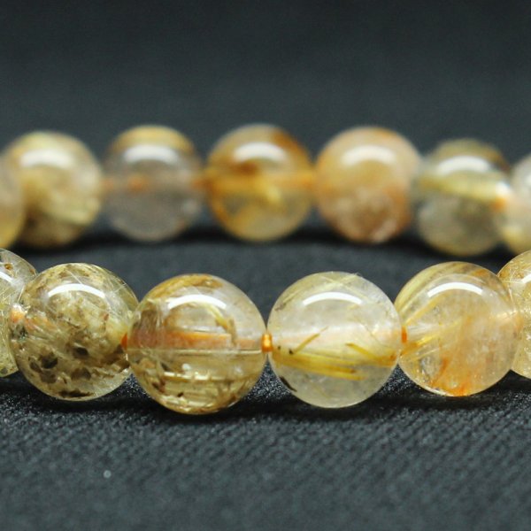 画像12: これぞ！標本と言う天然石金針ゴールドルチル【GHB119】9mm 22g・16cm 一点物【ルチルクォーツブレスレット 金運上昇 】仕事運向上、直感力向上、集中力向上、精神力強化 クリスマスプレゼント 贈り物 水晶 浄化発送 ギフト 京海堂