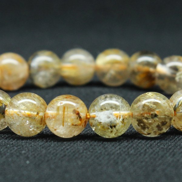 画像7: これぞ！標本と言う天然石金針ゴールドルチル【GHB119】9mm 22g・16cm 一点物【ルチルクォーツブレスレット 金運上昇 】仕事運向上、直感力向上、集中力向上、精神力強化 クリスマスプレゼント 贈り物 水晶 浄化発送 ギフト 京海堂