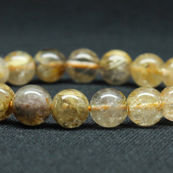 画像8: これぞ！標本と言う天然石金針ゴールドルチル【GHB119】9mm 22g・16cm 一点物【ルチルクォーツブレスレット 金運上昇 】仕事運向上、直感力向上、集中力向上、精神力強化 クリスマスプレゼント 贈り物 水晶 浄化発送 ギフト 京海堂