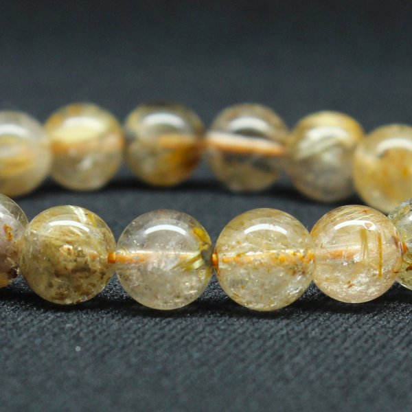 画像6: これぞ！標本と言う天然石金針ゴールドルチル【GHB119】9mm 22g・16cm 一点物【ルチルクォーツブレスレット 金運上昇 】仕事運向上、直感力向上、集中力向上、精神力強化 クリスマスプレゼント 贈り物 水晶 浄化発送 ギフト 京海堂