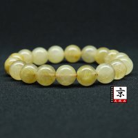 金運上昇 ゴールドルチル【GHB122】 11mm 35g 一点物【クリーミーなカラーが綺麗なルチルクォーツブレスレット 仕事運向上、直感力向上、集中力向上、精神力強化 プレゼント 贈り物 水晶 浄化発送 ギフト 京海堂