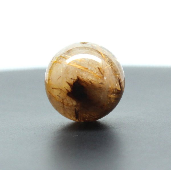 画像5: 大珠15mm 無数の金針が存在感ある一点物 ゴールドルチルクォーツ 【GHTU29 6g】1粒売り ハンドメイド 交換用ゴム付＆巾着1枚 【金運・ビジネス運・人間関係・目標達成】 金針水晶 お守り効果 ご褒美 お揃い ギフト 京海堂