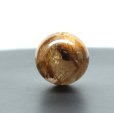 画像9: 大珠15mm 無数の金針が存在感ある一点物 ゴールドルチルクォーツ 【GHTU29 6g】1粒売り ハンドメイド 交換用ゴム付＆巾着1枚 【金運・ビジネス運・人間関係・目標達成】 金針水晶 お守り効果 ご褒美 お揃い ギフト 京海堂 (9)