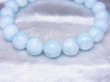 画像7: ゴールデンセール40％OFF開催中！美しい青色♪アイスラリマー１０ミリ数珠ブレスレット！現品限りの大特価 Ｋｉｒ１５