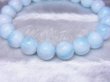 画像8: ゴールデンセール40％OFF開催中！美しい青色♪アイスラリマー１０ミリ数珠ブレスレット！現品限りの大特価 Ｋｉｒ１５