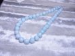 画像1: 現品一点限り！アイスラリマー１４ミリ数珠ネックレス！これはいい！大人気パワーストーン
