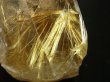 画像9: オススメ 現品一点物  ゴールドルチル ポイント 原石 ２２３ｇ シラー 虹入り レインボー 金針水晶 運気を高める 天然石 鑑賞石 ＧＺ３
