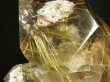 画像4: オススメ 現品一点物  ゴールドルチル ポイント 原石 ２２３ｇ シラー 虹入り レインボー 金針水晶 運気を高める 天然石 鑑賞石 ＧＺ３