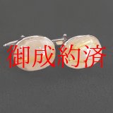 画像: 商談成功に導く  現品一点物 ゴールド ルチルクォーツ カフリンクス スウィブル式 カフスボタン Ｃｕｒ８ ギフトケース付 金針水晶 シルバー925 最強金運  高級 パワーストーン ルチル   贈り物  送料無料 京海堂 プレゼントにも 京海堂 ギフト