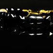 画像3: 【ルチルがポイントです!!】運動パフォーマンスを高めるアクセサリー 磁気ヘマタイト スターカット ブラックスピネル ゴールドルチル ブレスレット jb2 父の日 プレゼント