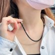 画像6: 【存在感を醸し出す!!】本物 ブラックスピネル パワーストーン ネックレス 4mm・2mm 目標達成を実現する 天然石 芸能人も愛用する Sp3 父の日 プレゼント