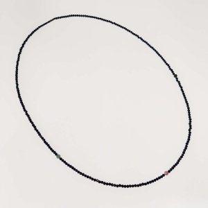 画像: 10月の誕生石/トルマリン  64面カットオニキス  ネックレス  1月から12月までの誕生石  長さとお好み3石をセレクト  クラスプタイプ  お守り効果  / 誕プレ 魔除け 運気向上 お揃い プレゼント お祝  高品質 / 京海堂