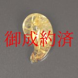画像: オーラが凄い  一点物  タイチンタイガールチル  勾玉  KMr37  虎目金針水晶  お守り効果  力が宿る  天然石  パワーストーン  引越祝  ギフト  / 誕プレ 魔除け 運気向上 お揃い プレゼント お祝  高品質 / 京海堂