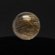 画像6: 透明感もあり一点物  ゴールドタイチンルチル  スフィア  約21mm  13g  GHRSF13  【動画有り】縁起が良い赤座布団付  水晶のお守り効果  不思議な力  誕生日  贈り物   /プレゼント お祝 高品質 / 京海堂