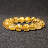 画像: 最高峰クォーツランク金針ルチル12mm 一点物【GHB2】透明感が段違いクォーツ 【ウォールナット専用ケース＆大開運セット付】 商品動画あり 合格祈願 ギフト 父の日 母の日プレゼント 贈り物
