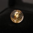 画像10: 超高品質タイチン太針ルチル【透明感抜群のゴールドルチル】GHTU1  約11ミリ  一点物  1粒売り  ハンドメイド  巾着1枚＆座布団付  【石言葉*洞察力の向上/直観力/金運/家族円満】  金針水晶  お守り効果  ご褒美  お揃い  ギフト  / プレゼント お祝 高品質 / 京海堂