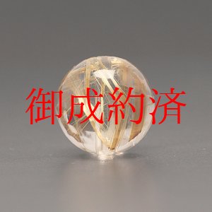 画像: 超高品質タイチン太針ルチル【透明感抜群のゴールドルチル】GHTU1  約11ミリ  一点物  1粒売り  ハンドメイド  巾着1枚＆座布団付  【石言葉*洞察力の向上/直観力/金運/家族円満】  金針水晶  お守り効果  ご褒美  お揃い  ギフト  / プレゼント お祝 高品質 / 京海堂