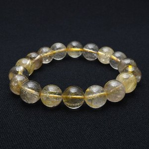 画像: 無数の針が魅力の一品【大きさの整った珠を用意しました】11  mm  一点物【GHB13・35g】マルチカラークォーツブレスレット  目標達成へと導びく力が強い「最強の石」プレゼント  贈り物  浄化発送  ギフト  / プレゼント お祝 高品質 / 京海堂