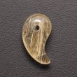 画像12: 【真っ直ぐ綺麗な金針が魅力】  一点物  ゴールドルチル  勾玉  【  KMr68】  水晶のお守り効果  力が宿る  パワーストーン  願い叶える  記念  お祝  運気上昇  引越祝  ギフト  / プレゼント お祝 高品質 / 京海堂