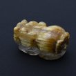 画像8: 【キャッツアイ効果あり☆】1点物 ゴールド タイチンルチル クォーツ 貔貅 ヒキュウ 【GHHKU3】3ｇ 商談 面接 交渉 勝負運 邪気払い お守り ご褒美 天然石ビーズ 貫通穴あり ルチルクォーツ 効果 京海堂