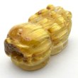 画像4: 【キャッツアイ効果あり☆】1点物 ゴールド タイチンルチル クォーツ 貔貅 ヒキュウ 【GHHKU3】3ｇ 商談 面接 交渉 勝負運 邪気払い お守り ご褒美 天然石ビーズ 貫通穴あり ルチルクォーツ 効果 京海堂