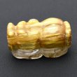 画像9: 【キャッツアイ効果あり☆】1点物 ゴールド タイチンルチル クォーツ 貔貅 ヒキュウ 【GHHKU3】3ｇ 商談 面接 交渉 勝負運 邪気払い お守り ご褒美 天然石ビーズ 貫通穴あり ルチルクォーツ 効果 京海堂