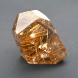 画像: 【透明度抜群！光と銅針の芸術品】一点物　　コッパールチル　太陽放射原石　15g　GHG3巾着1枚＆座布団付　　金運アップ　成功を引き寄せる石　仕事運向上　お守り　パワーストーン　贈り物　ギフト　京海堂
