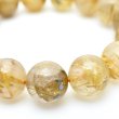 画像3: 【ハートのヘマタイトが幸運の印！金運上昇の強い味方★】 14mm 一点物【GHB48】ルチルクォーツブレスレット タイチンルチル 仕事運向上、直感力向上、集中力向上、精神力強化 プレゼント 贈り物 水晶 62g 浄化発送 ギフト 京海堂