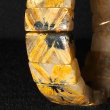 画像2: 金運パワーが凄い！大地から伸びる【太陽放射ルチルバングル】約19mm　一点物　【GHB30・83g】　開運セット　最強金運　金針水晶のお守り効果　ご褒美　お揃い　贈答品　ギフト　魔除 厄除　京海堂