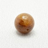 画像: 繊細な赤茶針としっかりと感じる透明感が魅力 コッパールチルクォーツ 約12ミリ【Cpr56 3g】 一点物 1粒売り ハンドメイド 交換用ゴム付＆巾着1枚 【金運アップ・仕事運・勝負運・成功運・チャンスを引き寄せる】 金針水晶 お守り効果 ご褒美 お揃い ギフト 京海堂