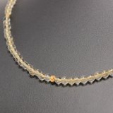 画像: キラキラ輝くルチルとK18が最高  4ミリ  ゴールドルチル  K18ゴールド  ネックレス  12g  GRKn1  ケース付  / 誕プレ 魔除け 運気向上 お揃い プレゼント お祝  高品質 / 京海堂