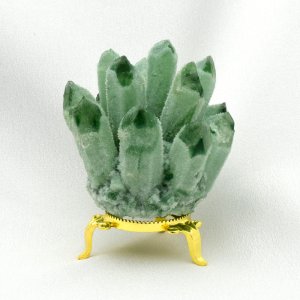 画像: 【神秘的な集合体の強力な浄化力 】 一点物　水晶クラスター　調和・協力・空間の浄化・運気の循環と活性　346g　GHGC7　専用台座付　贈り物にも最適サイズ　ギフト　京海堂