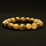 画像: 【黒と金のコントラストが魅せる☆】　タイチンルチル 太陽放射ルチル ブレスレット 11mm　一点物【GHB105】ルチルクォーツブレスレット 仕事運 金運 人間関係 成功を掴む 最強ルチル　プレゼント　贈り物　太陽放射　水晶　37g　浄化発送 ギフト　京海堂