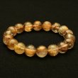 画像3: 【成功へ導く知性の光☆】　タイガータイチンルチル ブレスレット 11-12mm　一点物【GHB104】ルチルクォーツブレスレット 仕事運 金運 集中力 判断力 プレゼント　贈り物　太陽放射　水晶　40g　浄化発送 ギフト　京海堂