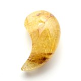 画像: 【黄金ルチルの集合体☆】人気 勾玉 ゴールド ルチル クォーツ 一点物【KMr60】お守り効果 力が宿る パワーストーン 勝負運・金運・目標達成 クリスマスプレゼント 守護石 京海堂