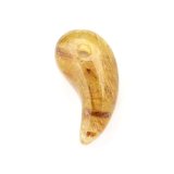 画像: 【黄金の針が織りなす神秘】人気 勾玉 ゴールド ルチル クォーツ 一点物【KMr54】お守り効果 力が宿る パワーストーン 勝負運・金運・目標達成 クリスマスプレゼント 守護石 京海堂