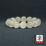 画像: 綺麗な金針 ゴールドルチル【約16-17mm大玉ブレス】一点物【GHB114】ルチルクォーツブレスレット 無数の針が存在感を放ち地球のパワーを感じる一品 金運上昇 仕事運向上 クリスマスプレゼント 贈り物 水晶 86ｇ 浄化発送 ギフト 京海堂