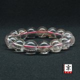 画像: 透明感MAXなレッドルチルクォーツ【約14mm ±0.5ブレス】一点物【 GHB120・62g】綺麗なクォーツがパワーを感じる一品 金運上昇 仕事運向上 クリスマスプレゼント 贈り物 水晶 浄化発送 ギフト 京海堂