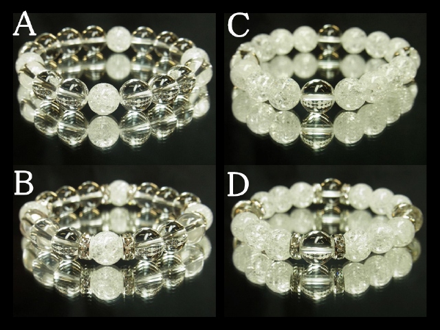 画像1: セミオーダー！４パターンから選べる天然石数珠ブレスレット