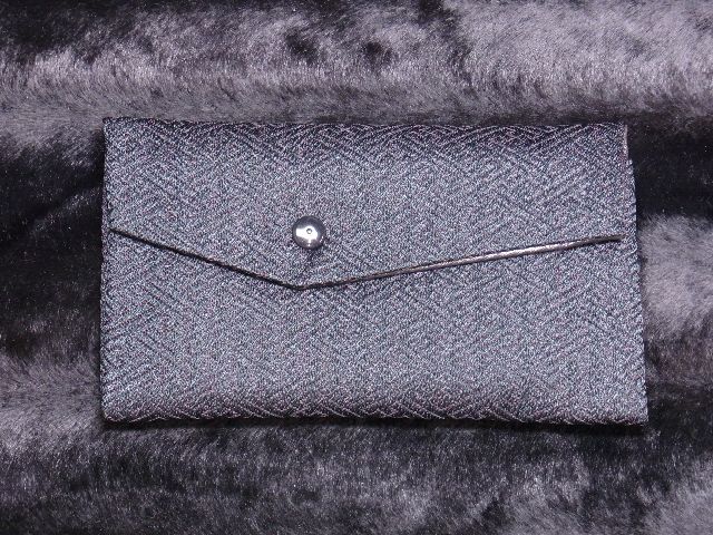 画像1: 天然石ブレスレット・ネックレスを収納する御念珠袋　高級感溢れる柄